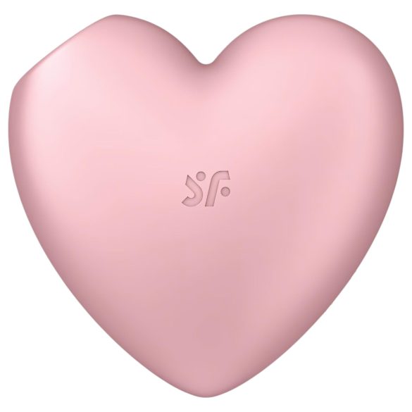 Satisfyer Cutie Heart - klitoriskiihotin ilmanpaineella - ladattava - pinkki