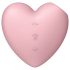 Satisfyer Cutie Heart - Ladattava Ilmanpaine Klitorisvibraattori (Pinkki)