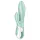Satisfyer Air Pump Bunny 5 - Sovelluksella ohjattava pumpattava vibraattori (minttu)