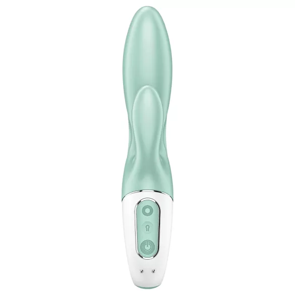Satisfyer Air Pump Bunny 5 - Sovelluksella ohjattava pumpattava vibraattori (minttu)
