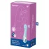 Satisfyer Air Pump Vibrator 5 - Sovelluksella ohjattava (sininen)