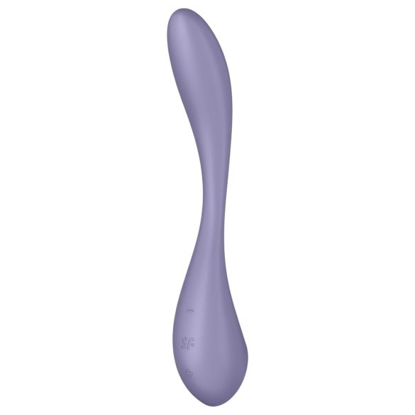 Satisfyer - G-piste vibraattori - taipuisa, Bluetooth, violetti