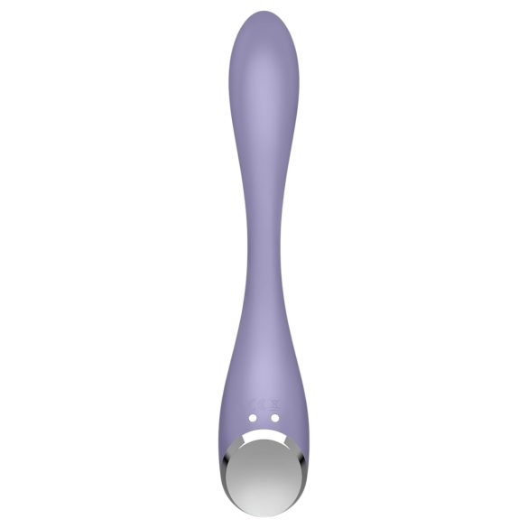Satisfyer - G-piste vibraattori - taipuisa, Bluetooth, violetti
