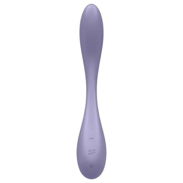 Satisfyer - G-piste vibraattori - taipuisa, Bluetooth, violetti