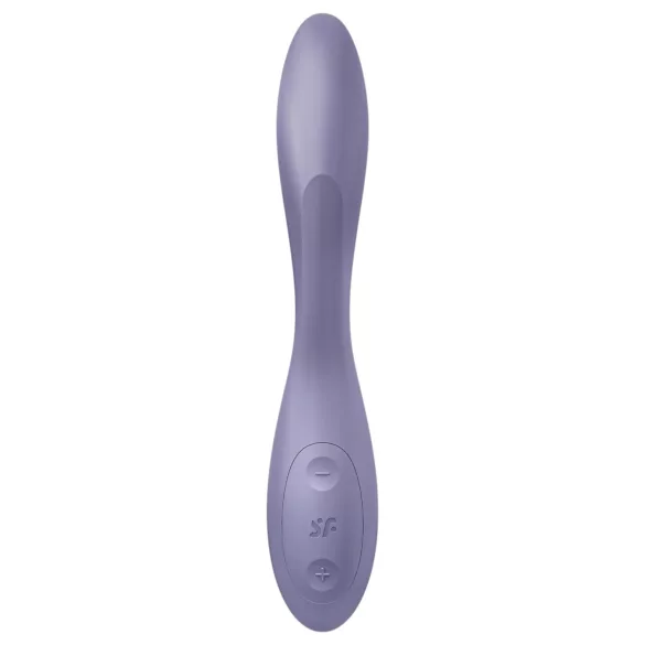 Satisfyer - G-pistevibraattori - taipuisa, vedenkestävä, ladattava - violetti