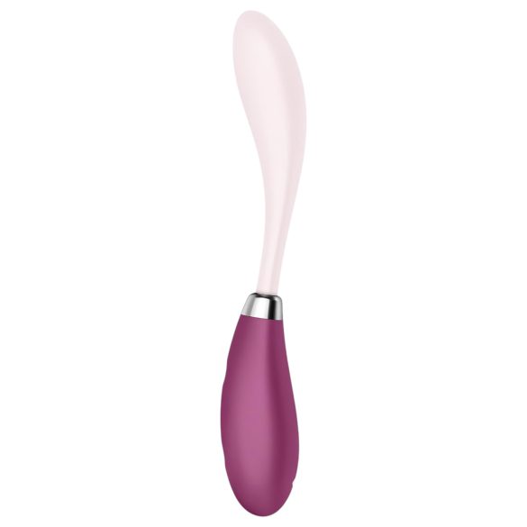 Satisfyer G-Spot Flex 3 - ladattava G-pistevibraattori - pinkki-punainen