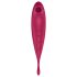 Satisfyer Twirling Pro - älykäs 2-in-1 klitorisvibraattori (punainen)