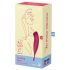 Satisfyer Twirling Pro - älykäs 2-in-1 klitorisvibraattori (punainen)