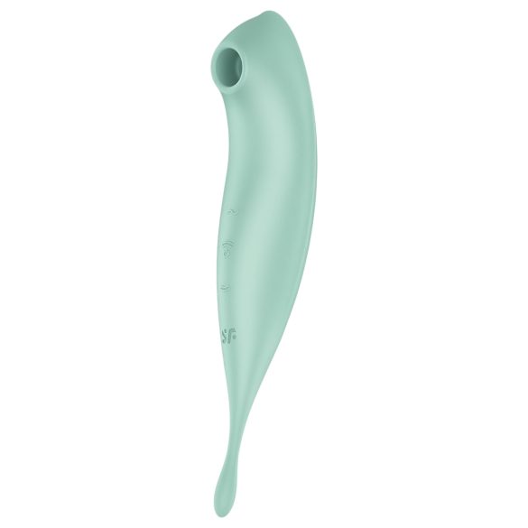 Satisfyer Twirling Pro - älykäs 2in1 klitoriskiihotin (minttu)