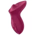 Satisfyer Exciterrr - klitoriskiihotin pyörivillä helmillä - punainen