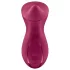 Satisfyer Exciterrr - klitoriskiihotin pyörivillä helmillä - punainen