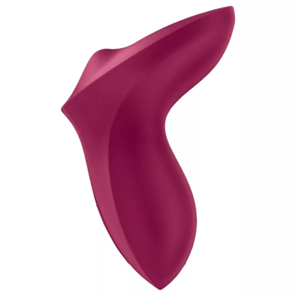 Satisfyer Exciterrr - klitoriskiihotin pyörivillä helmillä - punainen