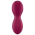 Satisfyer Exciterrr - klitoriskiihotin pyörivillä helmillä - punainen