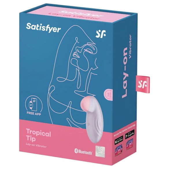 Satisfyer - klitoriskiihotin älykäs - violetti