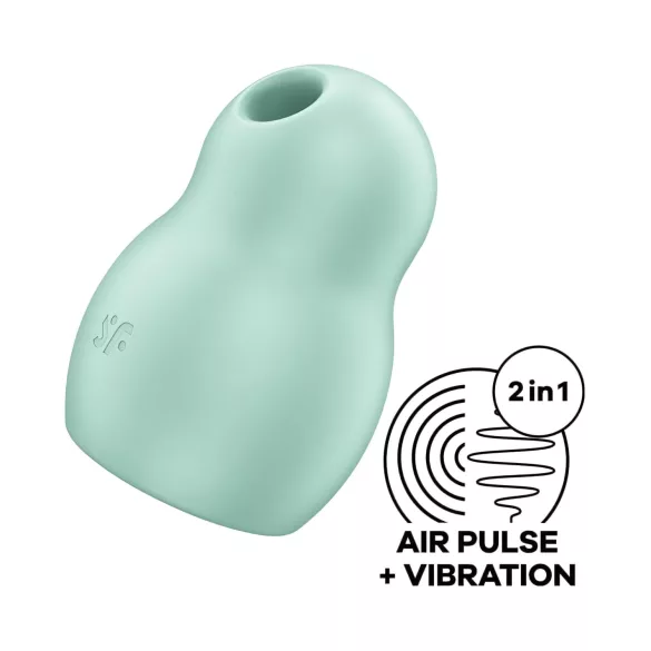 Satisfyer Pro To Go 1 - ladattava klitoriskiihotin ilmalla - mintunvihreä