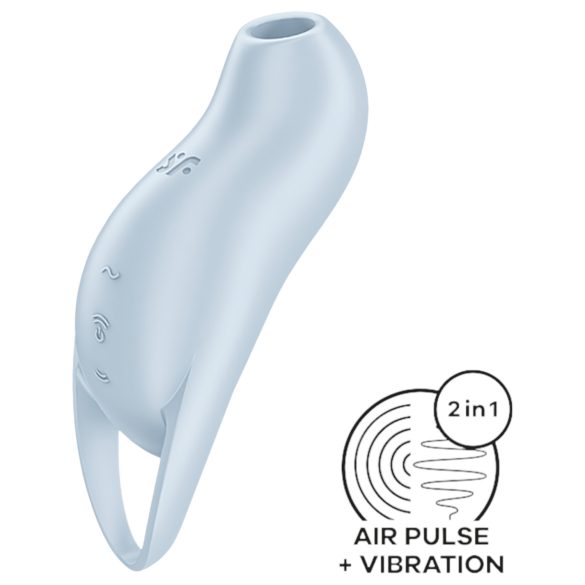 Satisfyer Pocket Pro 1 - Ilma-aalto Klitorisstimulaattori (sininen)