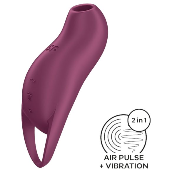 Satisfyer Pocket Pro 1 - ladattava klitoriskiihotin (violetti)
