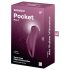 Satisfyer Pocket Pro 1 - ladattava klitoriskiihotin (violetti)