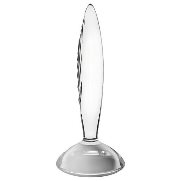 Satisfyer Sparkling Crystal - lasidildo - uurrettu - kirkas