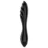 Satisfyer Dazzling Crystal 1 - kaksipäinen lasidildo - musta