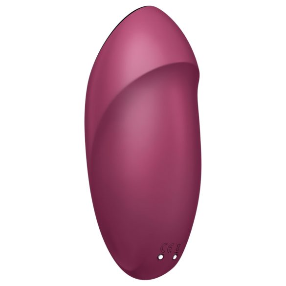 Satisfyer Tap & Climax 1 - vibraattori ja klitoriskiihotin - 2in1 - punainen