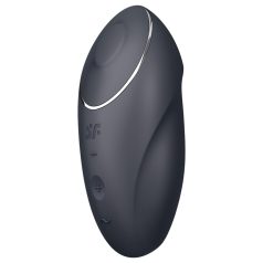   Satisfyer Tap & Climax 1 - 2-in-1 klitoriskiihotin ja vibraattori - musta