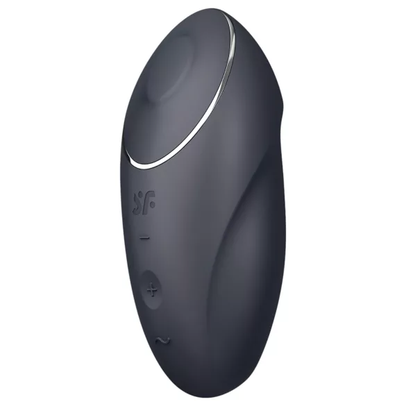 Satisfyer Tap & Climax 1 - 2-in-1 klitoriskiihotin ja vibraattori - musta