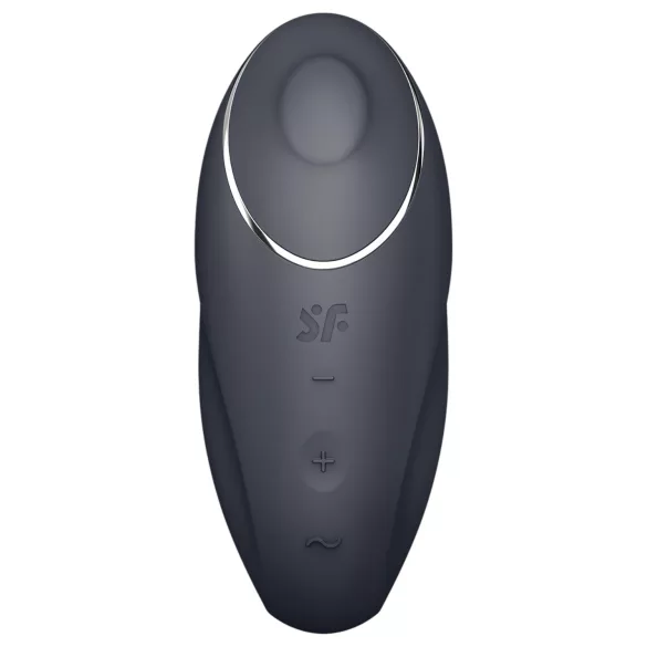 Satisfyer Tap & Climax 1 - 2-in-1 klitoriskiihotin ja vibraattori - musta
