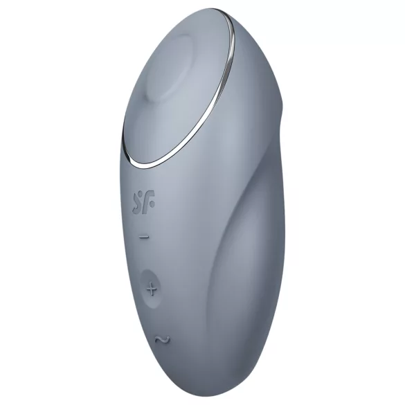 Satisfyer - 2-in-1 klitoriskiihotin ja vibraattori - harmaa