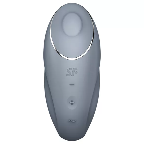 Satisfyer - 2-in-1 klitoriskiihotin ja vibraattori - harmaa
