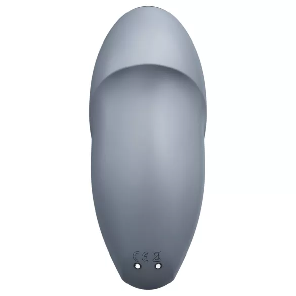 Satisfyer - 2-in-1 klitoriskiihotin ja vibraattori - harmaa