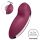 Satisfyer Tap & Climax 2 - 2in1 klitoriskiihotin ja vibraattori (punainen)