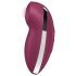 Satisfyer Tap & Climax 2 - 2in1 klitoriskiihotin ja vibraattori (punainen)