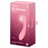 Satisfyer G-Force - ladattava G-pistevibraattori - vesitiivis - pinkki