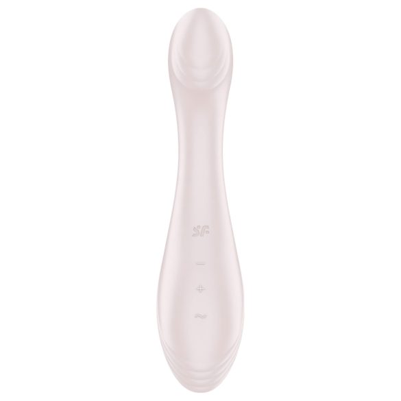 Satisfyer G-Force - ladattava G-pistevibraattori - vesitiivis - beige