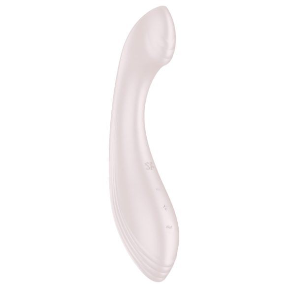 Satisfyer G-Force - ladattava G-pistevibraattori - vesitiivis - beige