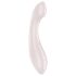 Satisfyer G-Force - ladattava G-pistevibraattori - vesitiivis - beige