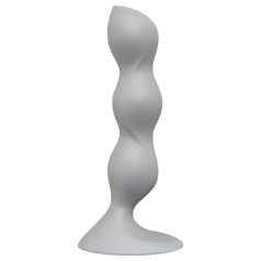 Satisfyer Triple Ball-R - helmellinen dildo (harmaa)