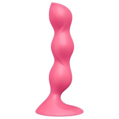   Satisfyer Triple Ball-R - helmiläinen anaalivibraattori (pinkki)