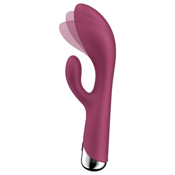 Satisfyer Spinning Rabbit 1 - pyörivä klitoriskiihotin vibraattori - punainen