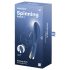 Satisfyer Spinning Rabbit 1 - Kiertyvä klitoriskiihotin (sininen)