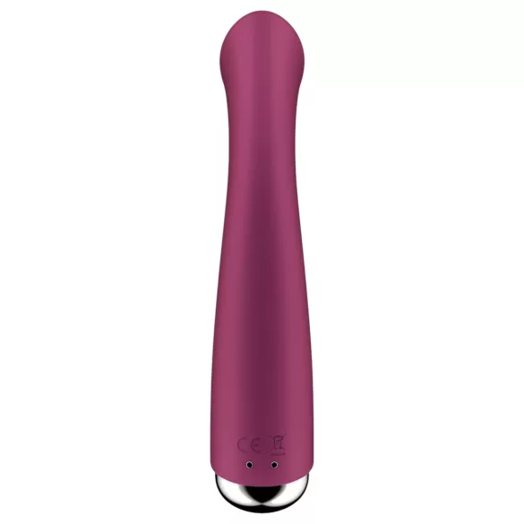 Satisfyer - G-pistevibraattori pyörivä pää - punainen