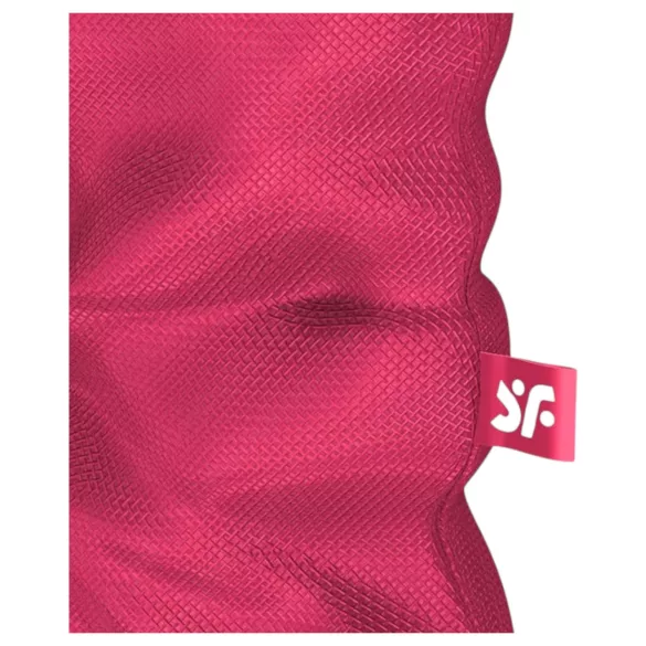 Satisfyer Treasure Bag L - säilytyspussi - iso - pinkki