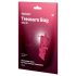 Satisfyer Treasure Bag M - hillitty säilytyslaukku - keskikokoinen (pinkki)