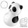 Satisfyer Pocket Panda - Ilmapulssiklitoriskiihotin (musta)