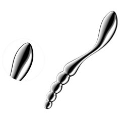 Satisfyer Star Force 1 - teräspallosauva - hopea