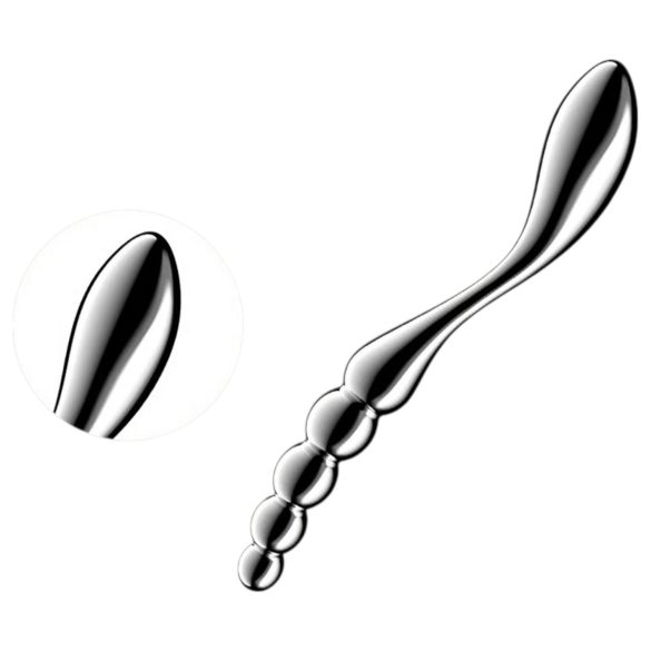Satisfyer Star Force 1 – teräskuuladildo (hopea)