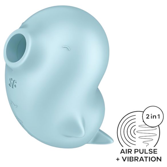 Satisfyer Sassy Seal - ilmapulsaattori klitorikselle (turkoosi)