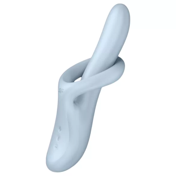 Satisfyer Heat Flex 4 - lämmitettävä klitoriskiihotin vibraattori - hopea