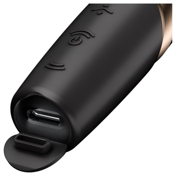 Satisfyer - huulipunavibraattori - musta